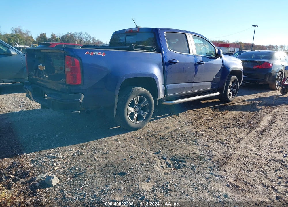 2016 CHEVROLET COLORADO LT VIN: 1GCGTCE33G1125508