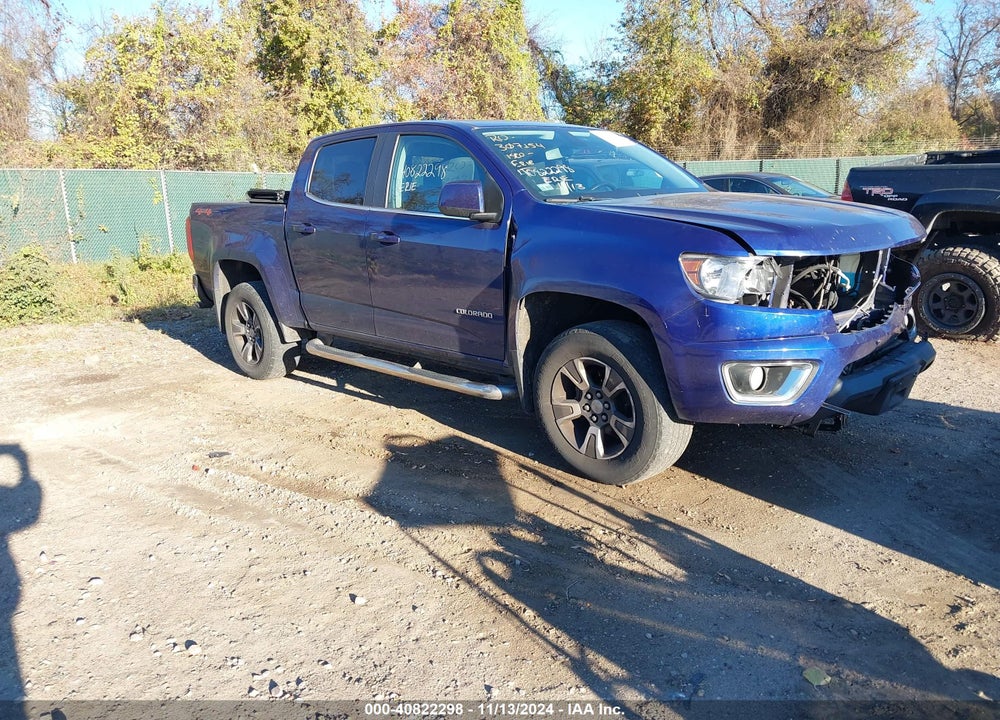2016 CHEVROLET COLORADO LT VIN: 1GCGTCE33G1125508