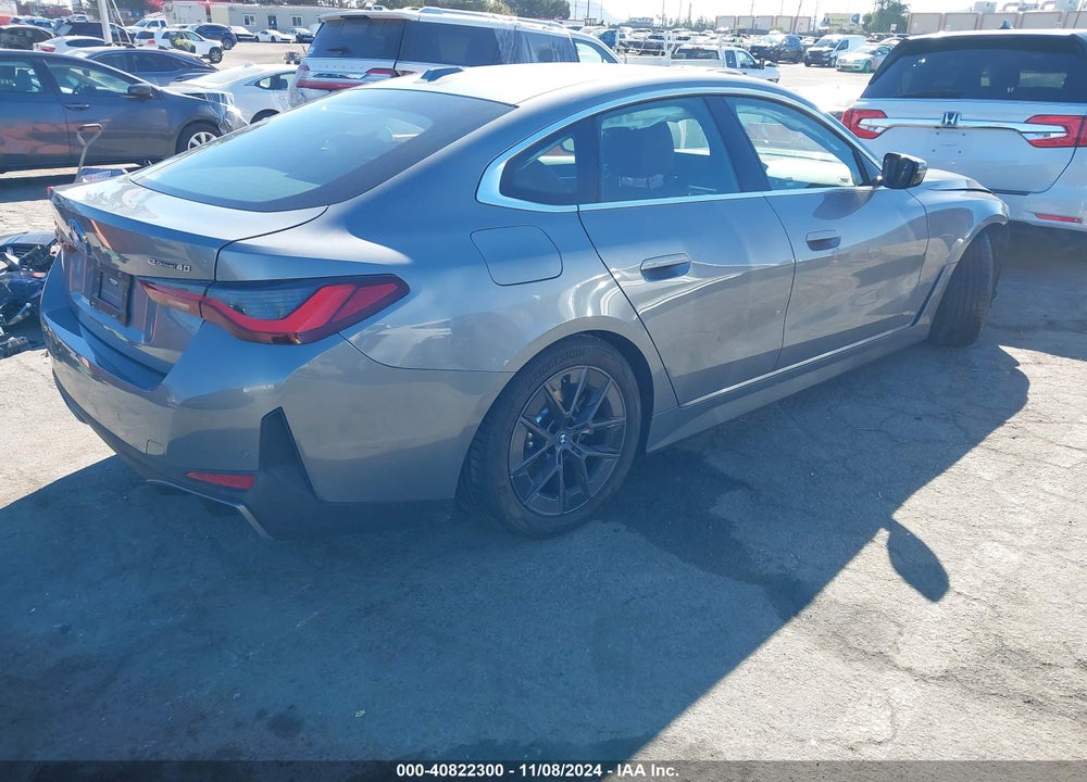 2023 BMW I4 EDRIVE40 VIN: WBY73AW00PFN91617
