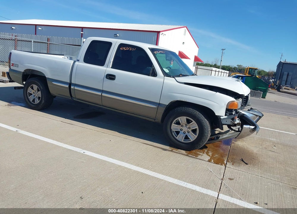 2000 GMC SIERRA 1500 SLE VIN: 2GTEK19T7Y1324825