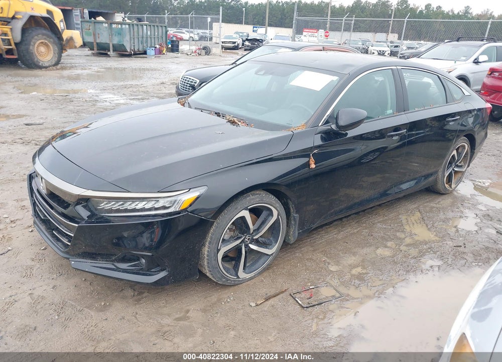 2022 HONDA ACCORD VIN: 1HGCV1F44NA054547