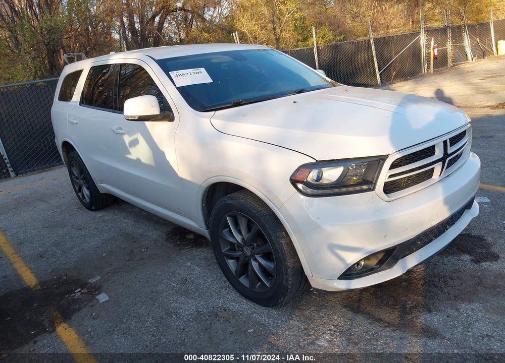 2018 DODGE DURANGO GT AWD VIN: 1C4RDJDGXJC255117