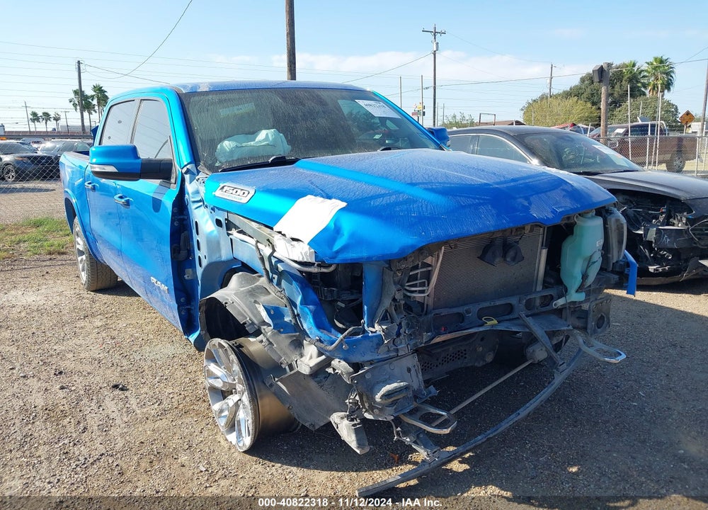 2021 RAM 1500 LAIE  4X4 5'7 BOX VIN: 1C6SRFJT2MN639748
