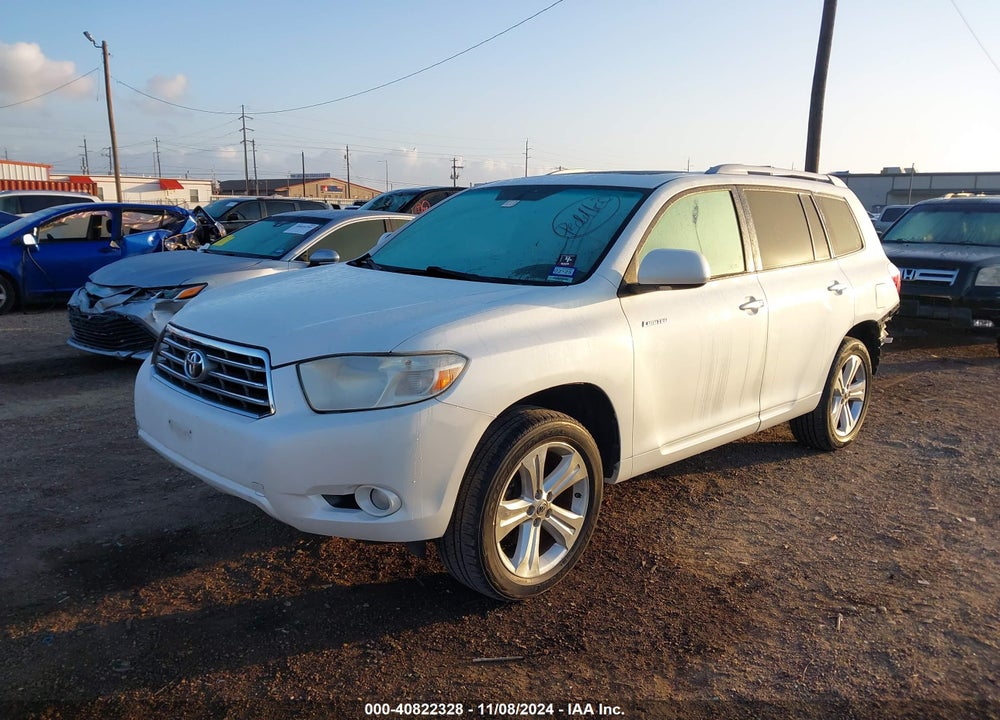 2008 TOYOTA HIGHLANDER LIMITED VIN: JTEES42A182098772