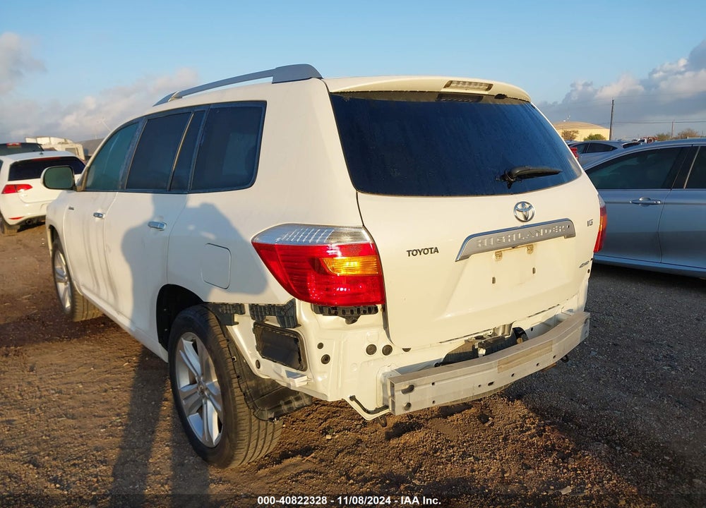 2008 TOYOTA HIGHLANDER LIMITED VIN: JTEES42A182098772