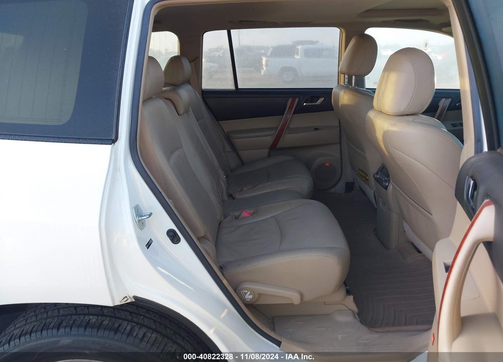 2008 TOYOTA HIGHLANDER LIMITED VIN: JTEES42A182098772