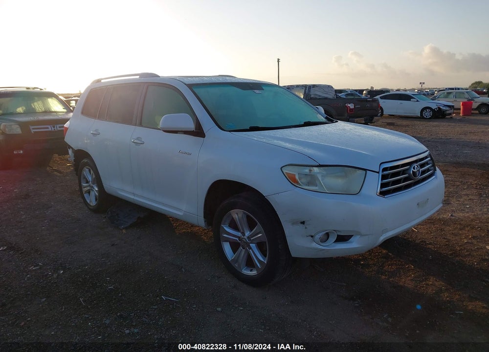 2008 TOYOTA HIGHLANDER LIMITED VIN: JTEES42A182098772