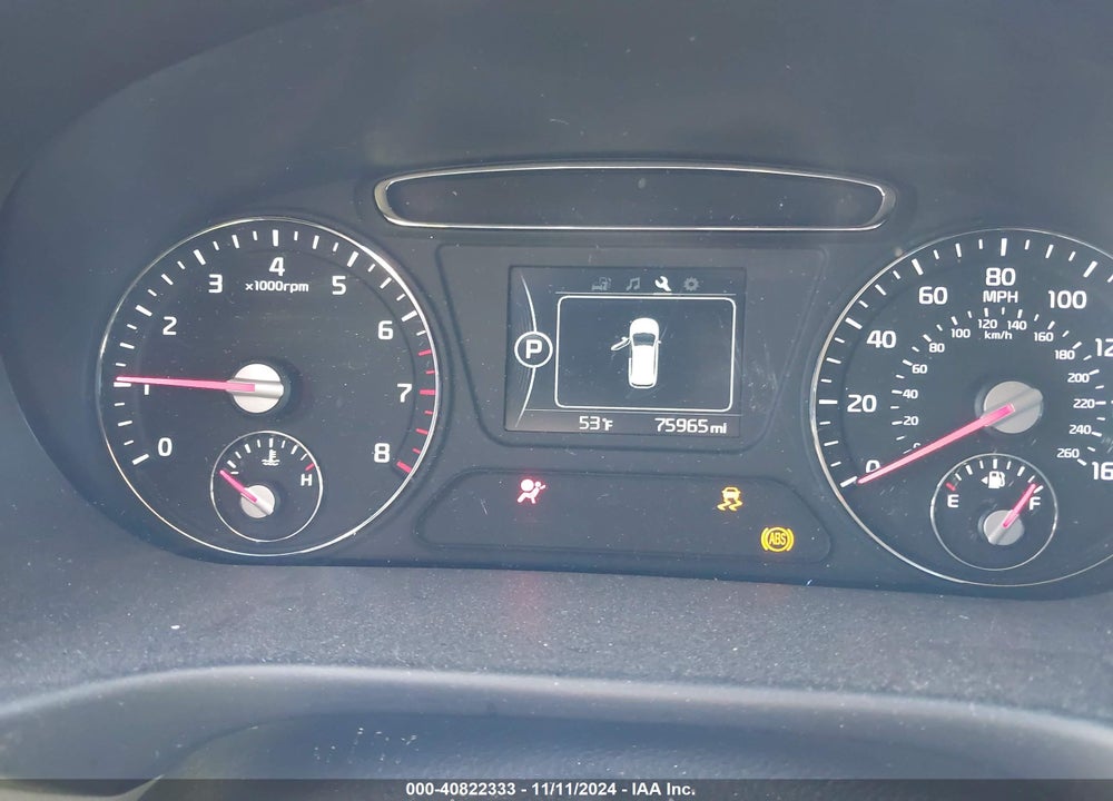 2018 KIA SORENTO 2.4L LX VIN: 5XYPG4A3XJG396573
