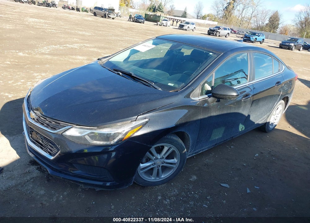 2017 CHEVROLET CRUZE LT AUTO VIN: 1G1BE5SMXH7184592