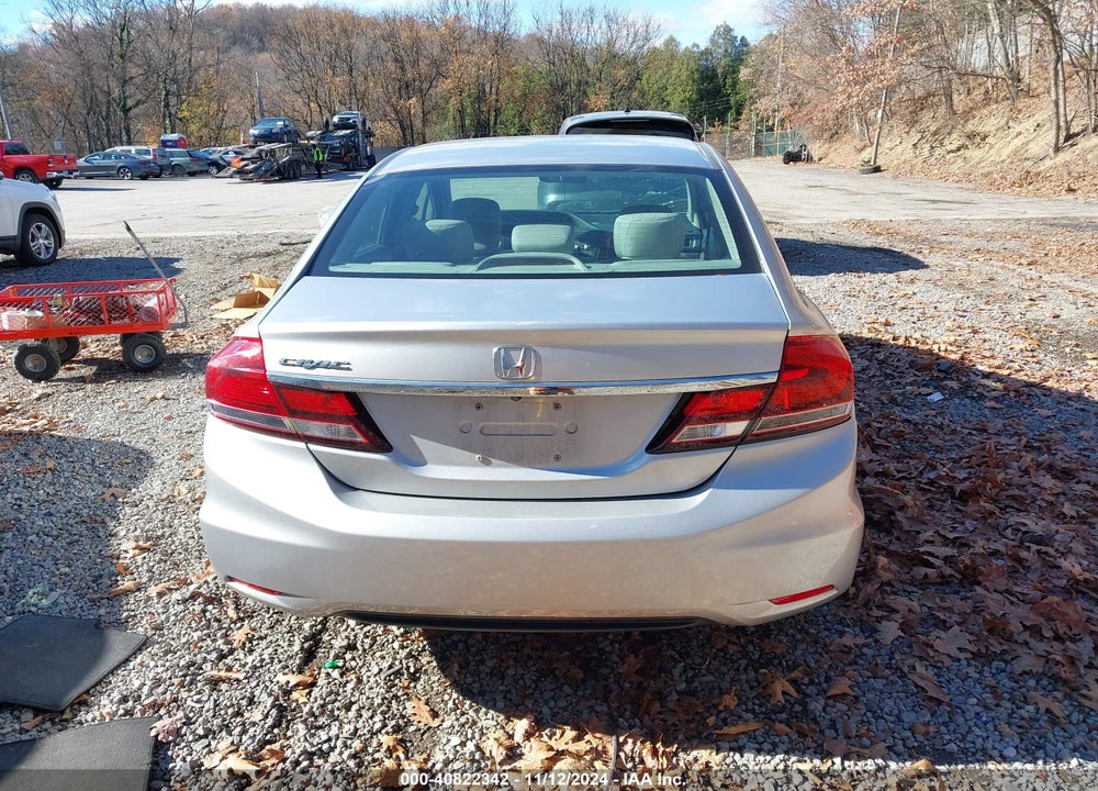 2014 HONDA CIVIC LX VIN: 19XFB2F51EE263504