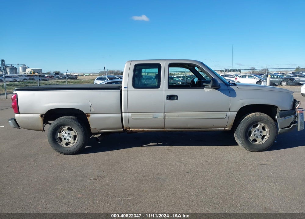 2004 CHEVROLET SILVERADO 1500 LS VIN: 1GCEK19T54E223551