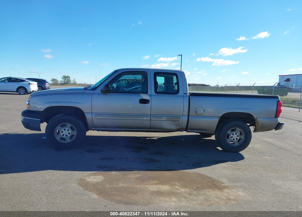 2004 CHEVROLET SILVERADO 1500 LS VIN: 1GCEK19T54E223551