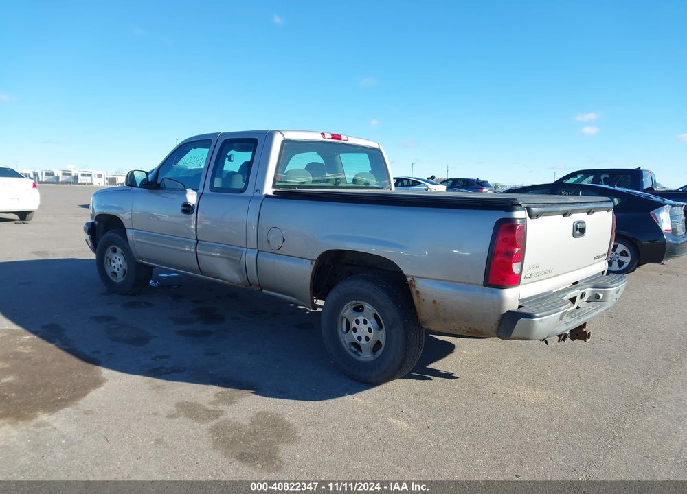 2004 CHEVROLET SILVERADO 1500 LS VIN: 1GCEK19T54E223551