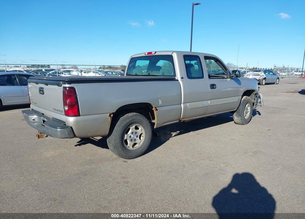2004 CHEVROLET SILVERADO 1500 LS VIN: 1GCEK19T54E223551