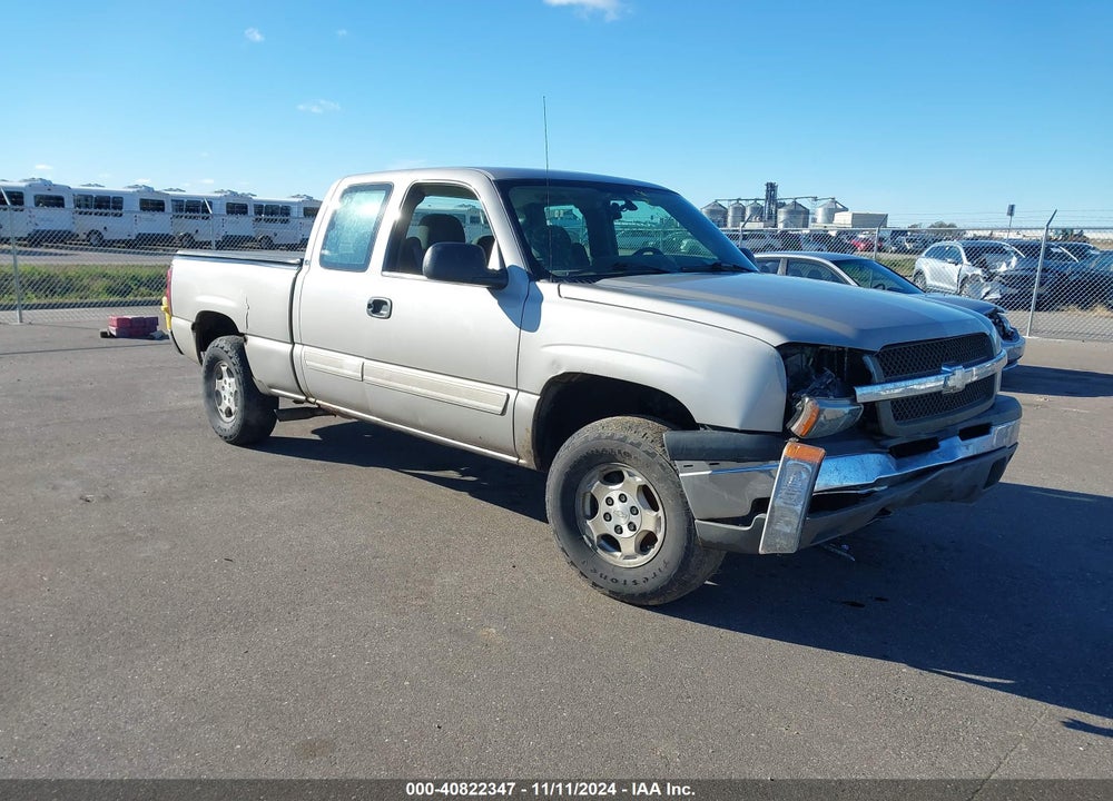 2004 CHEVROLET SILVERADO 1500 LS VIN: 1GCEK19T54E223551