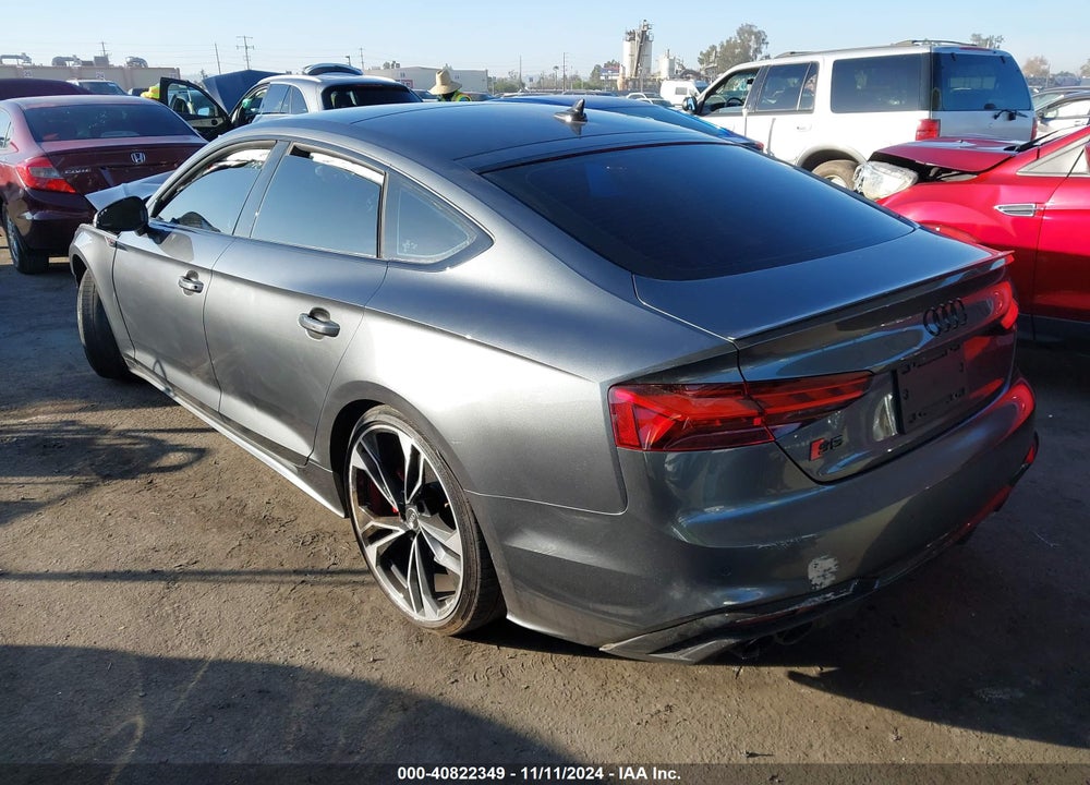 2023 AUDI S5 SPORTBACK PREMIUM PLUS TFSI QUATTRO TIPTRONIC VIN: WAUC4CF54PA050634