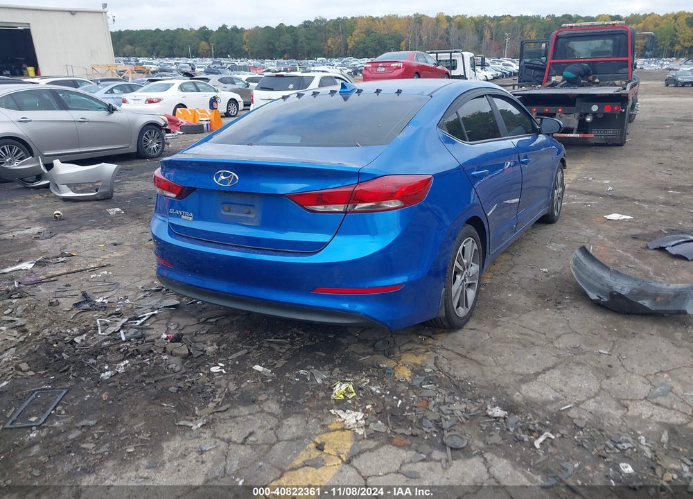 2018 HYUNDAI ELANTRA SEL VIN: 5NPD84LFXJH372354