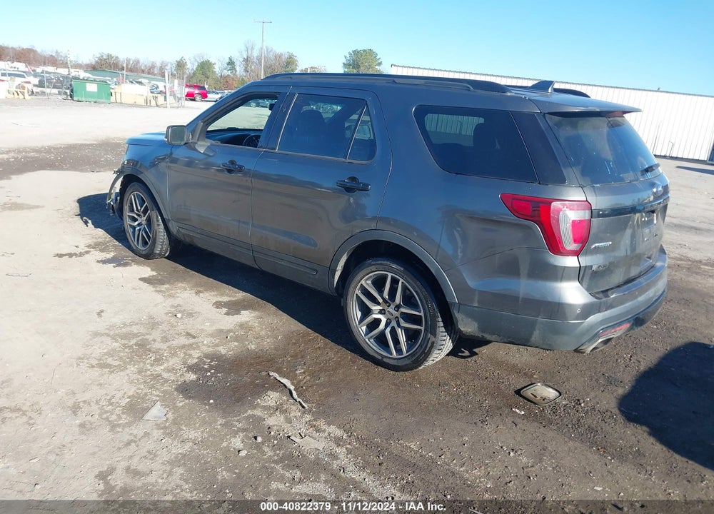 2016 FORD EXPLORER SPORT VIN: 1FM5K8GT3GGD23048