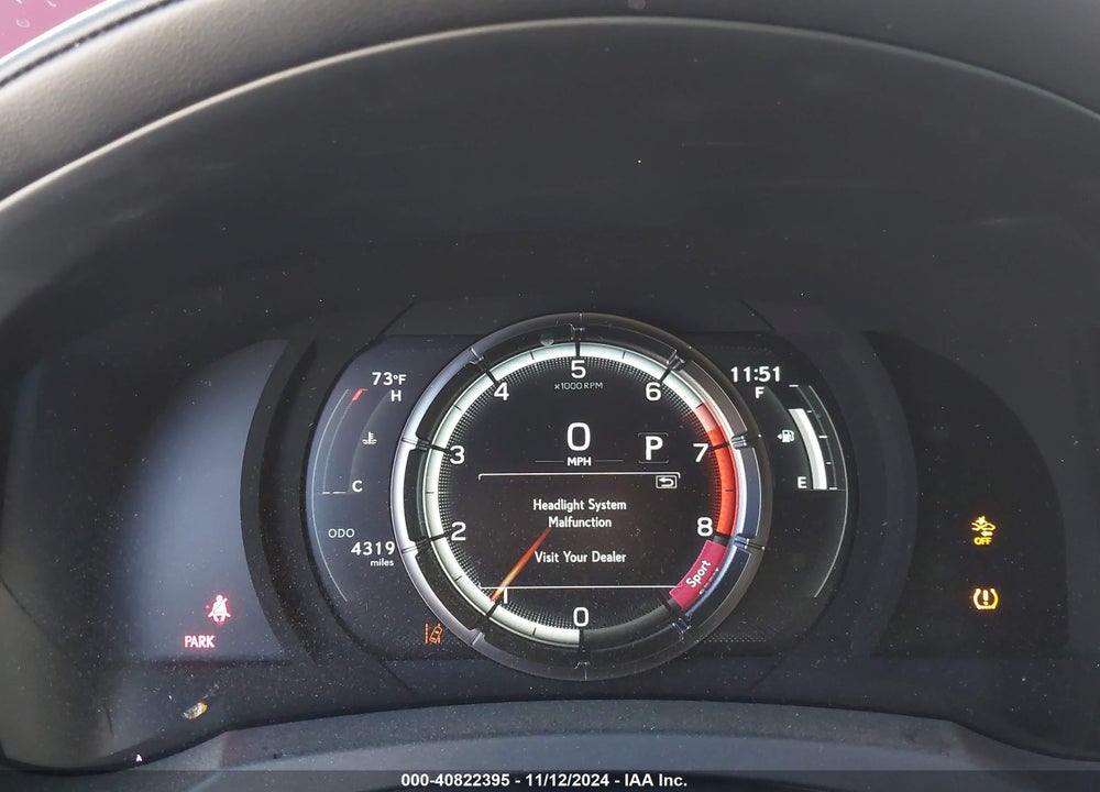 2024 LEXUS IS 350 F-SPORT VIN: JTHGZ1B2XR5079068