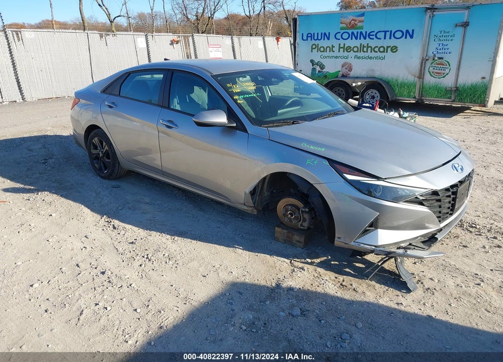 2021 HYUNDAI ELANTRA SEL VIN: 5NPLS4AG1MH020289