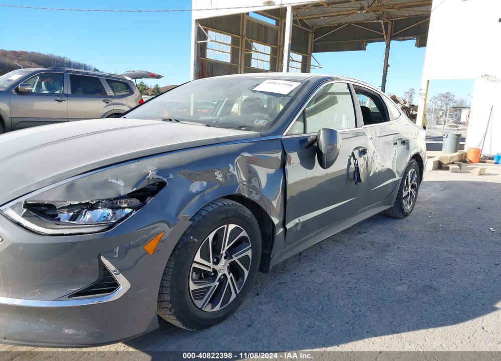 2021 HYUNDAI SONATA BLUE VIN: KMHL24JJ3MA021801