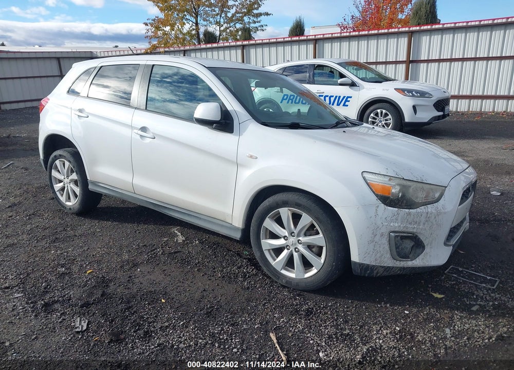 2014 MITSUBISHI OUTLANDER SPORT ES VIN: 4A4AP3AU3EE027408