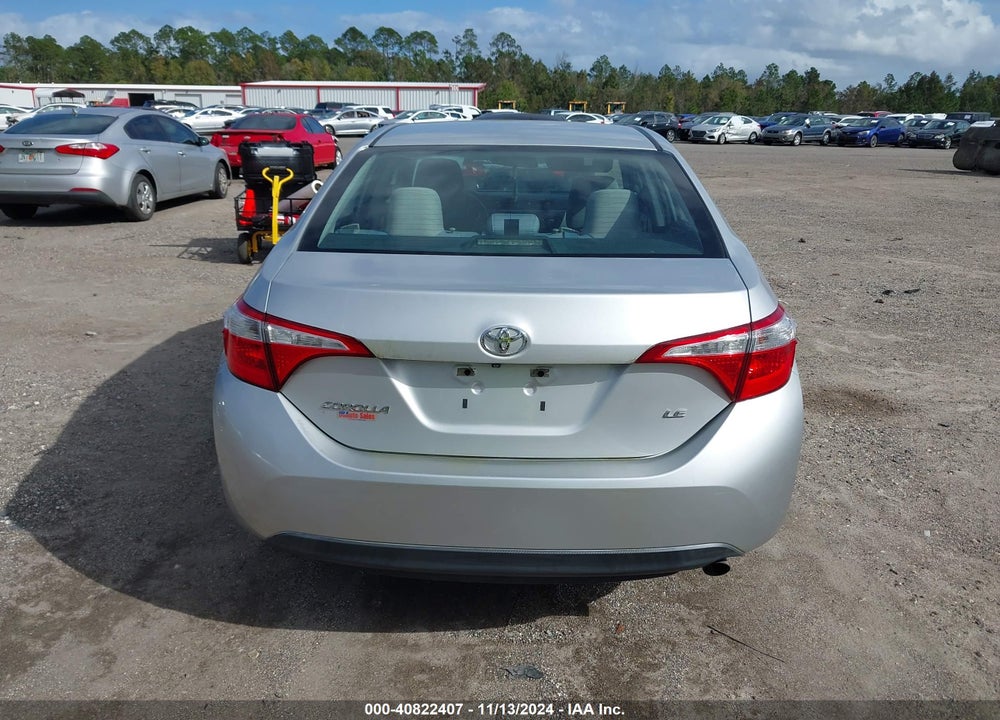 2016 TOYOTA COROLLA LE VIN: 5YFBURHE4GP550819