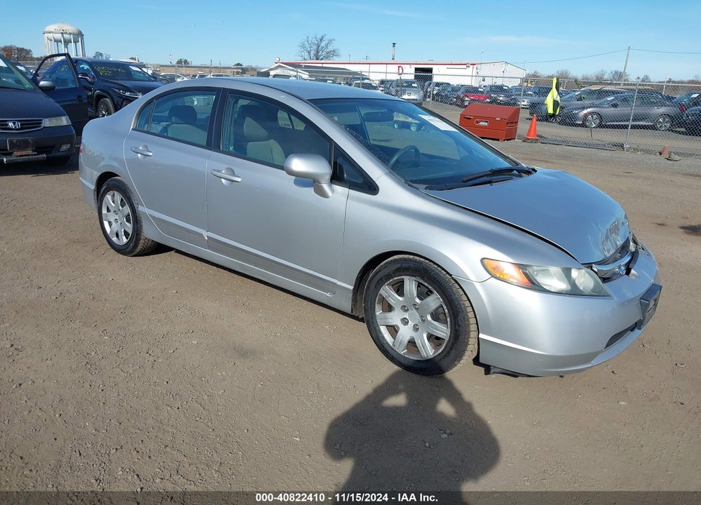 2007 HONDA CIVIC LX VIN: 1HGFA16517L063604