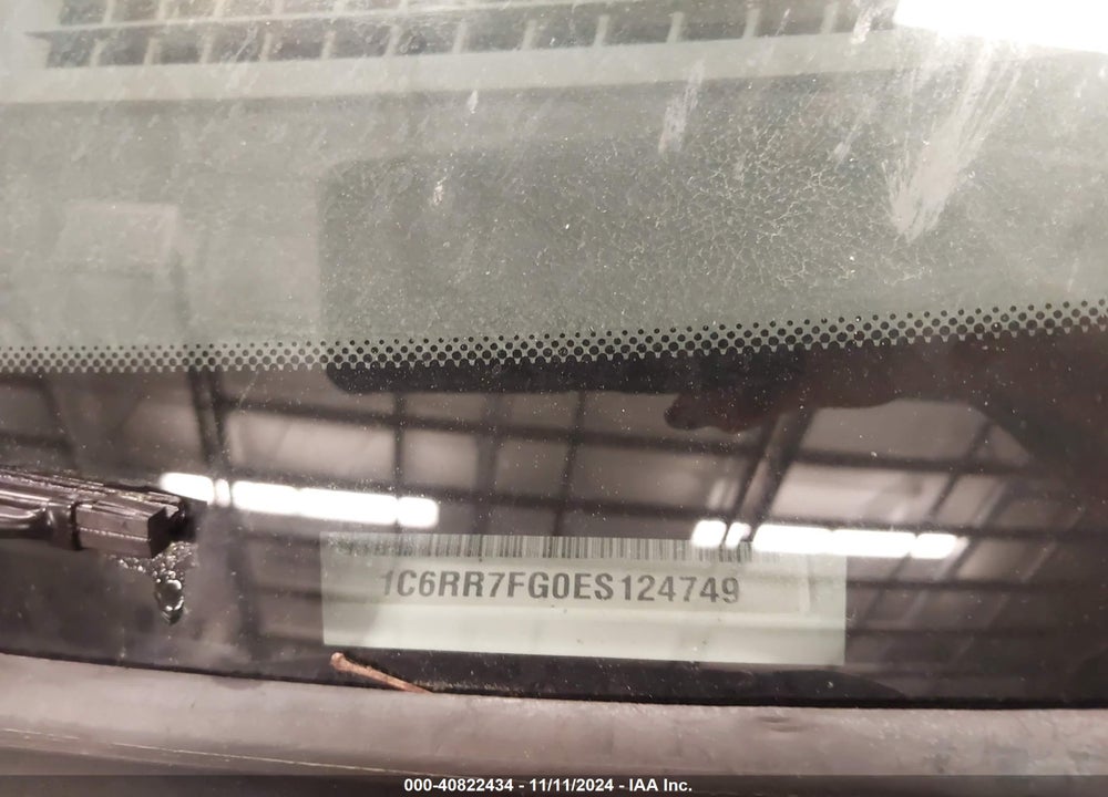 2014 RAM 1500 VIN: 1C6RR7FG0ES124749