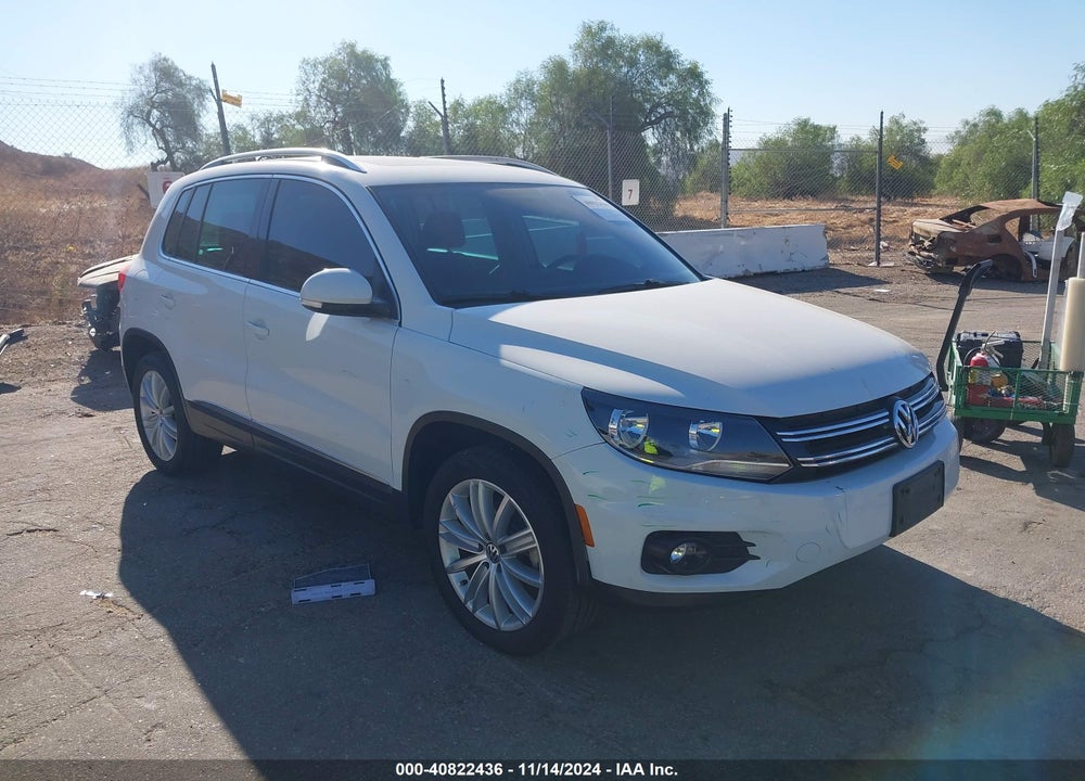 2015 VOLKSWAGEN TIGUAN SEL VIN: WVGAV7AX1FW520946