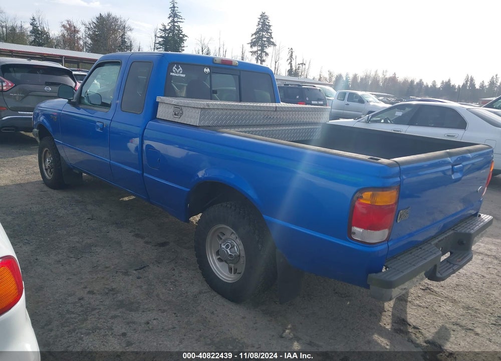 1998 FORD RANGER SPLASH/XL/XLT VIN: 1FTYR14U7WPA00914