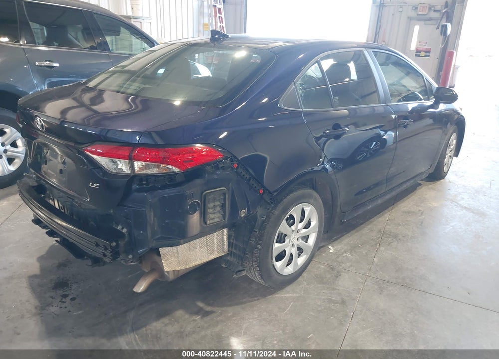 2022 TOYOTA COROLLA LE VIN: 5YFEPMAE3NP348116