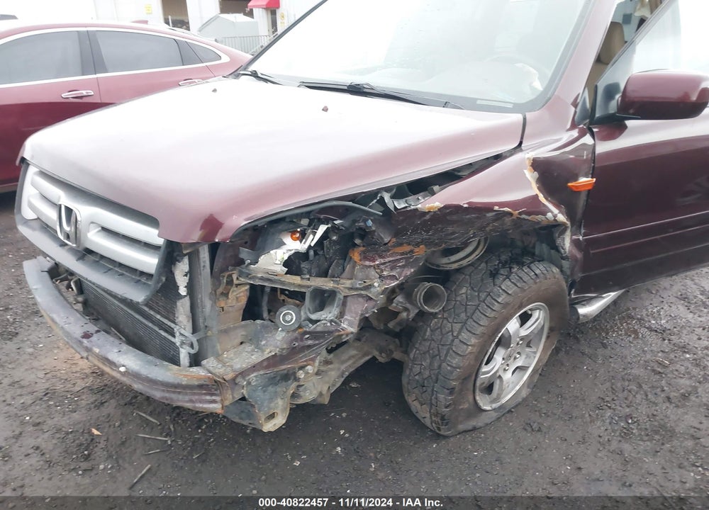 2007 HONDA PILOT EX VIN: 2HKYF184X7H502865