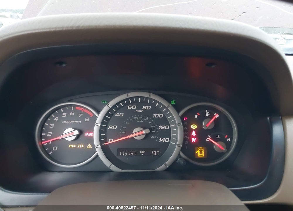 2007 HONDA PILOT EX VIN: 2HKYF184X7H502865