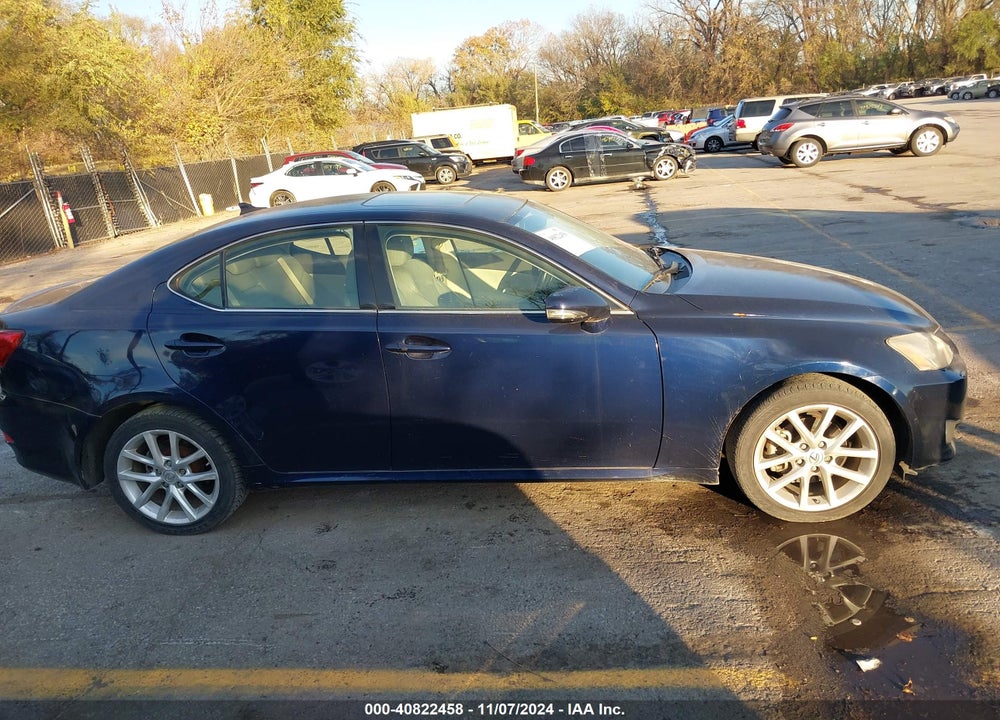 2012 LEXUS IS 250 VIN: JTHCF5C28C5053881