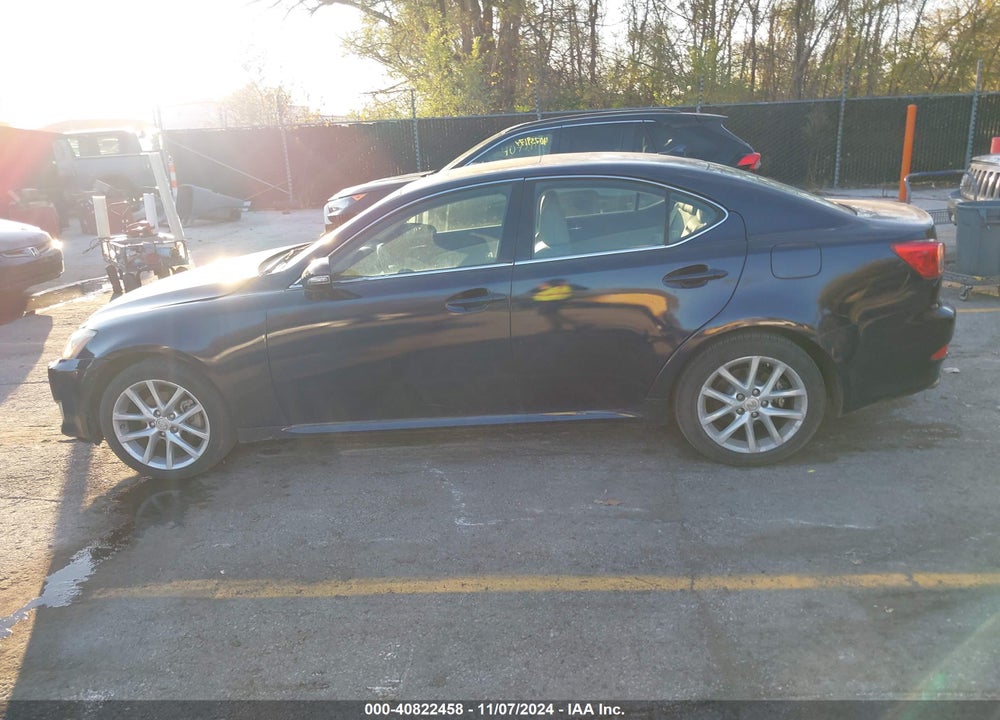 2012 LEXUS IS 250 VIN: JTHCF5C28C5053881