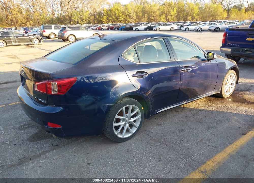 2012 LEXUS IS 250 VIN: JTHCF5C28C5053881
