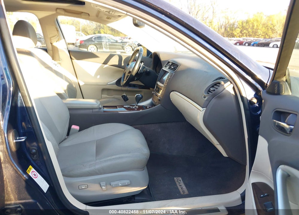 2012 LEXUS IS 250 VIN: JTHCF5C28C5053881