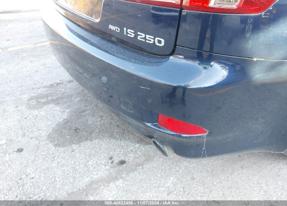 2012 LEXUS IS 250 VIN: JTHCF5C28C5053881
