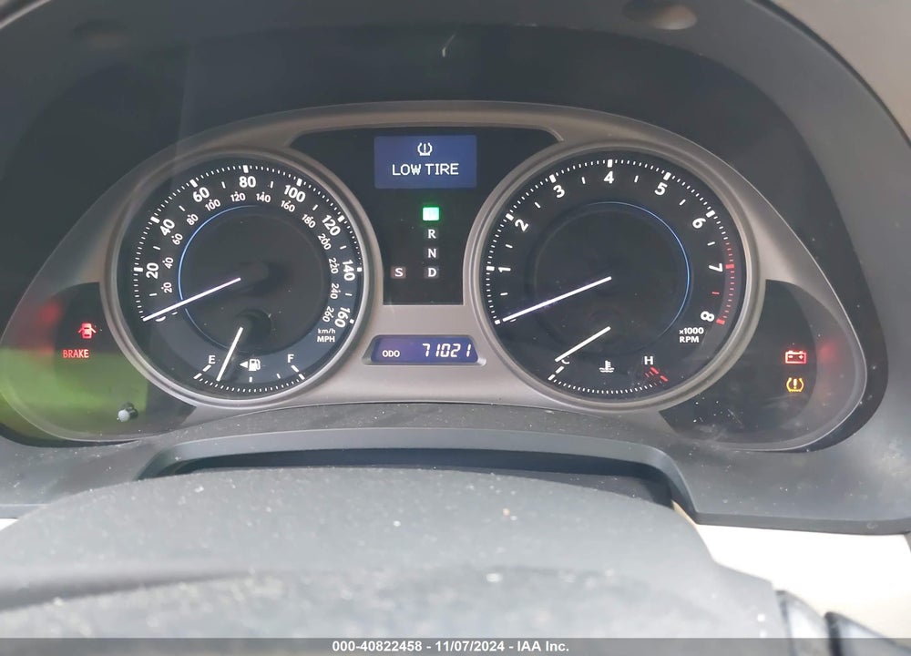 2012 LEXUS IS 250 VIN: JTHCF5C28C5053881