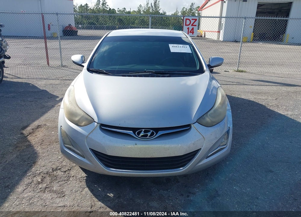 2014 HYUNDAI ELANTRA SE VIN: KMHDH4AE4EU084332