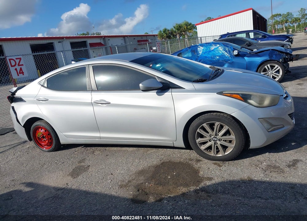 2014 HYUNDAI ELANTRA SE VIN: KMHDH4AE4EU084332