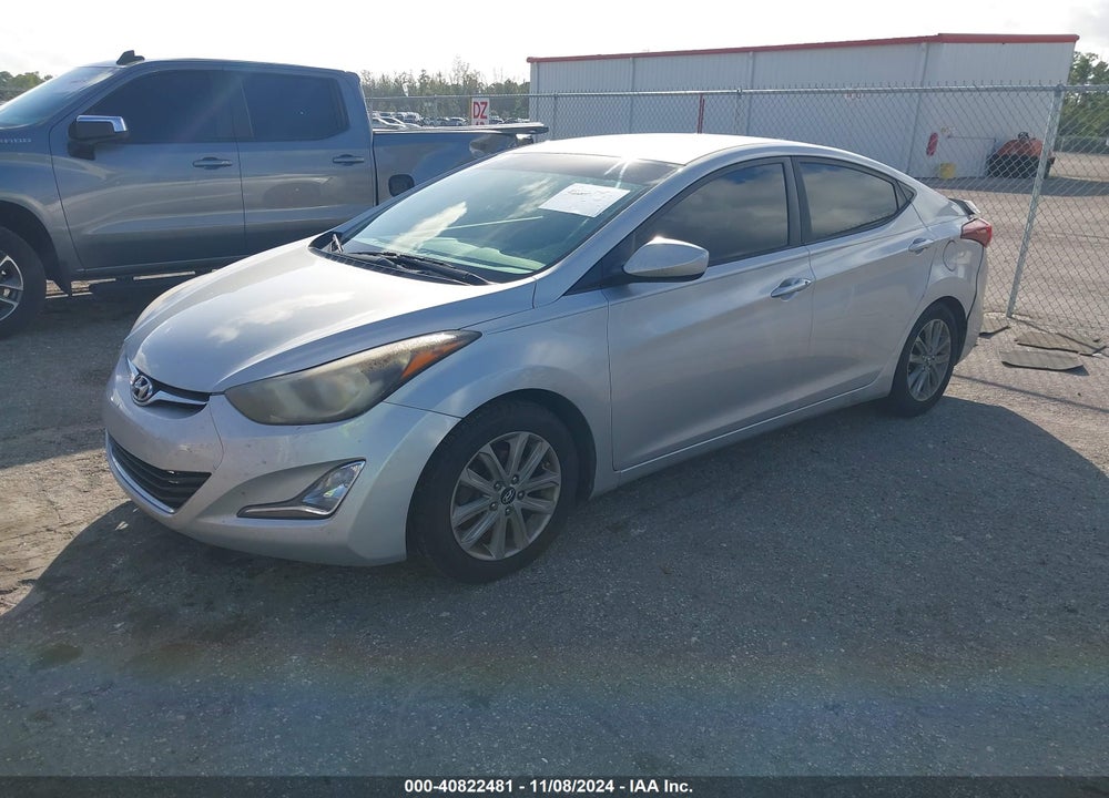 2014 HYUNDAI ELANTRA SE VIN: KMHDH4AE4EU084332