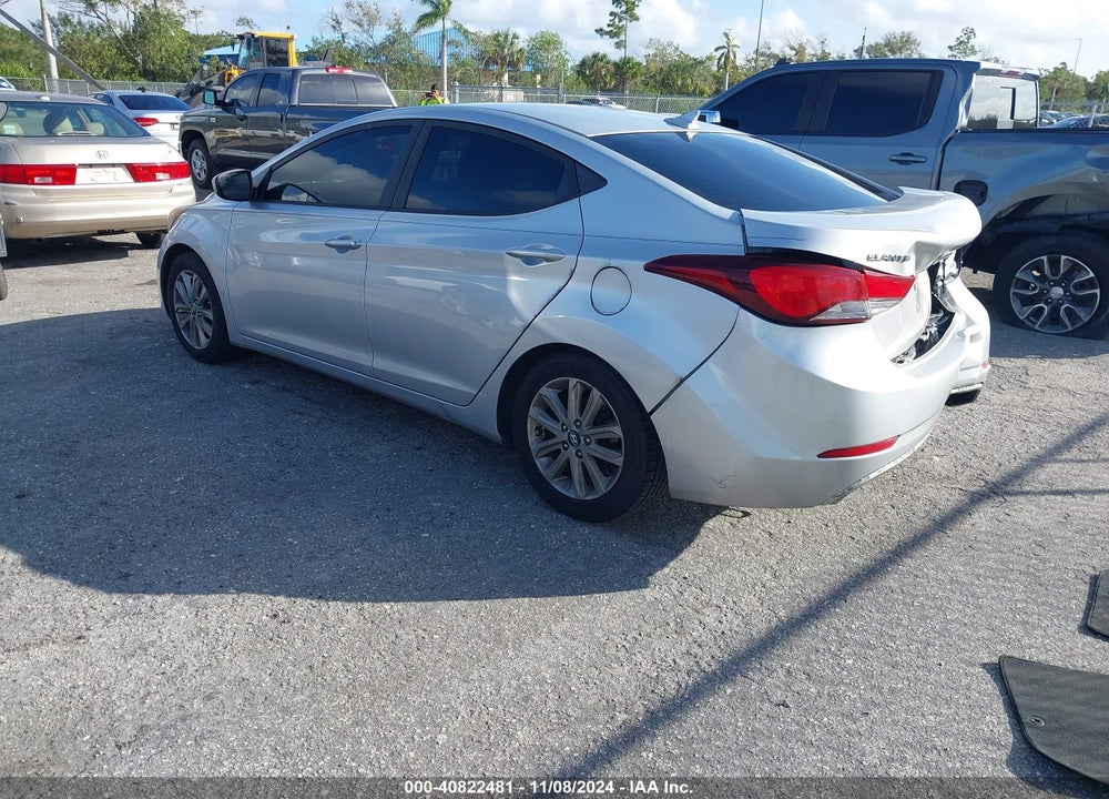 2014 HYUNDAI ELANTRA SE VIN: KMHDH4AE4EU084332