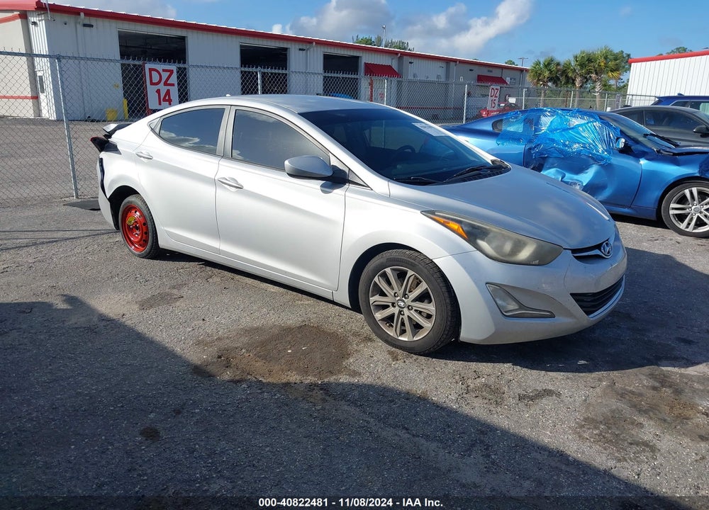 2014 HYUNDAI ELANTRA SE VIN: KMHDH4AE4EU084332