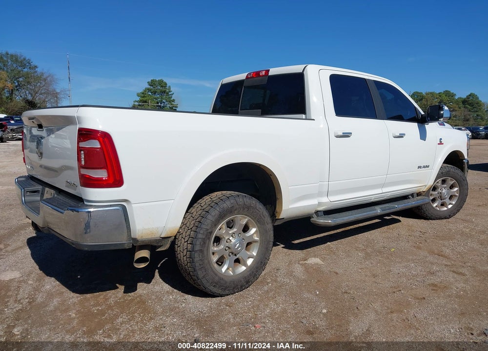 2022 RAM 2500 LAIE  4X4 6'4 BOX VIN: 3C6UR5FL7NG390269