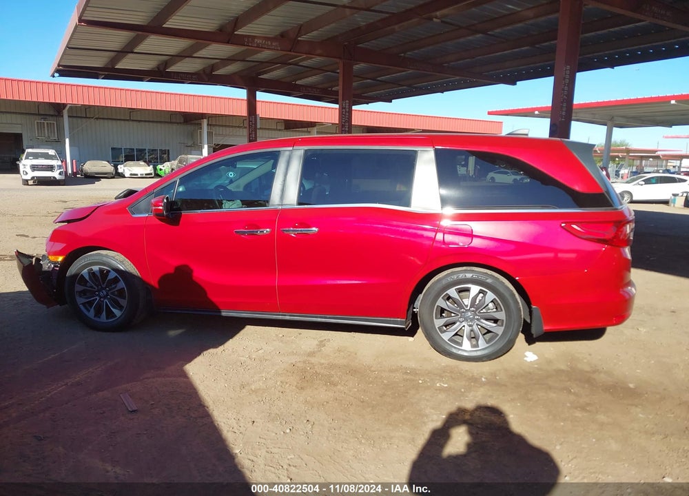 2022 HONDA ODYSSEY EX-L VIN: 5FNRL6H74NB049875