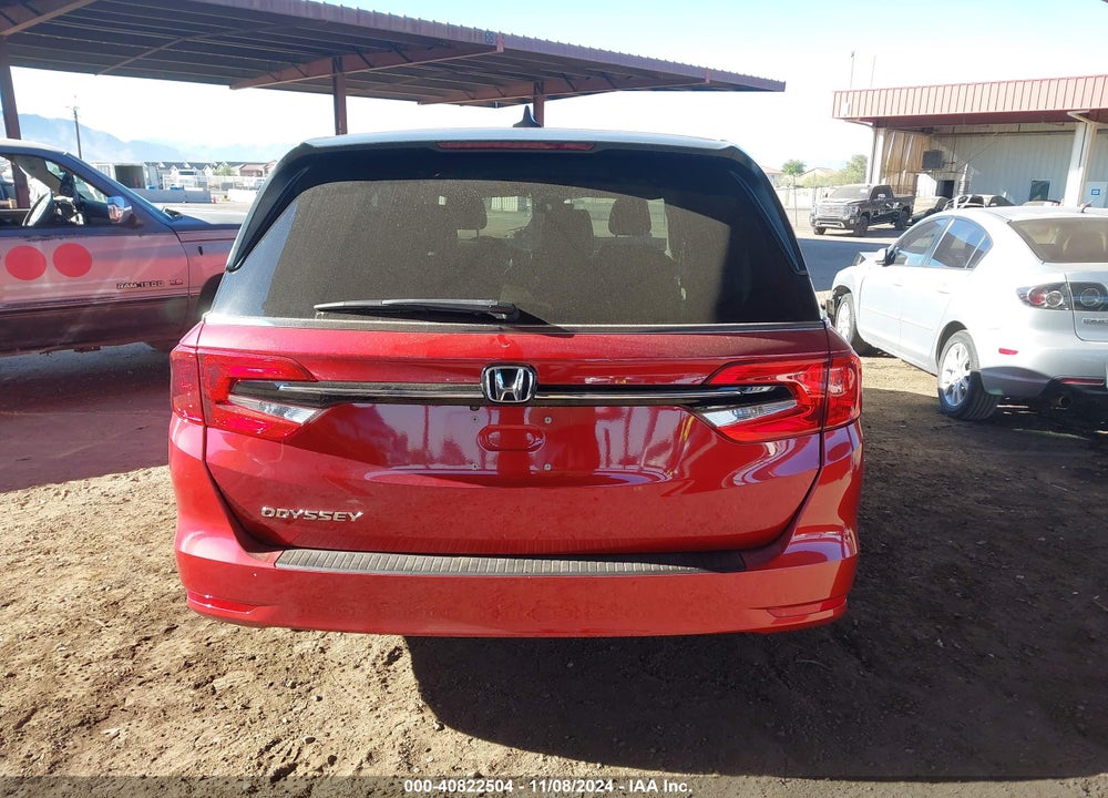 2022 HONDA ODYSSEY EX-L VIN: 5FNRL6H74NB049875