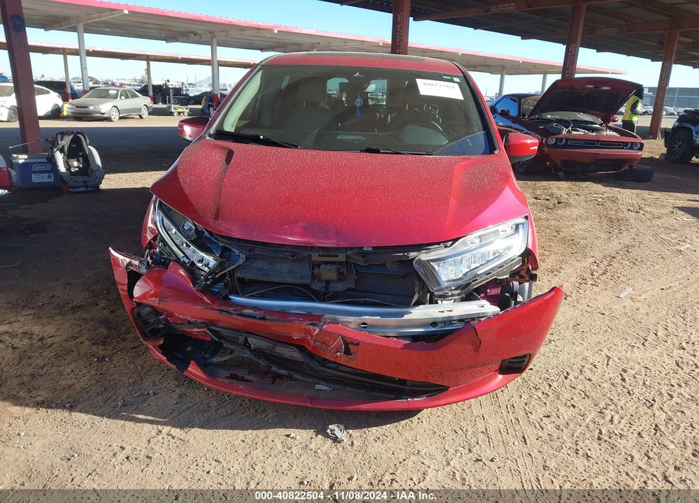 2022 HONDA ODYSSEY EX-L VIN: 5FNRL6H74NB049875