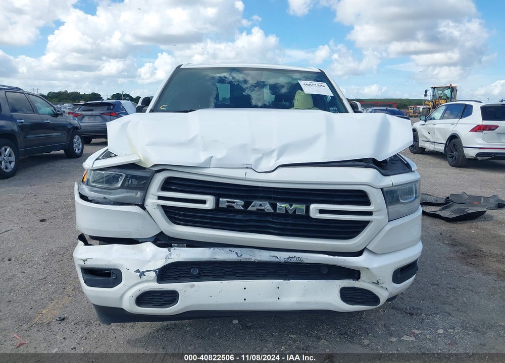 2019 RAM 1500 BIG HORN/LONE STAR 4X2 6'4 BOX VIN: 1C6RREBT9KN549369